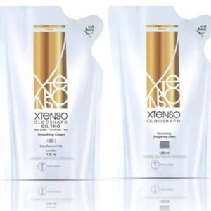 L'Oreal Paris XTenso Moisturist Hair Straightening Cream  Neutralizer 125ML Each